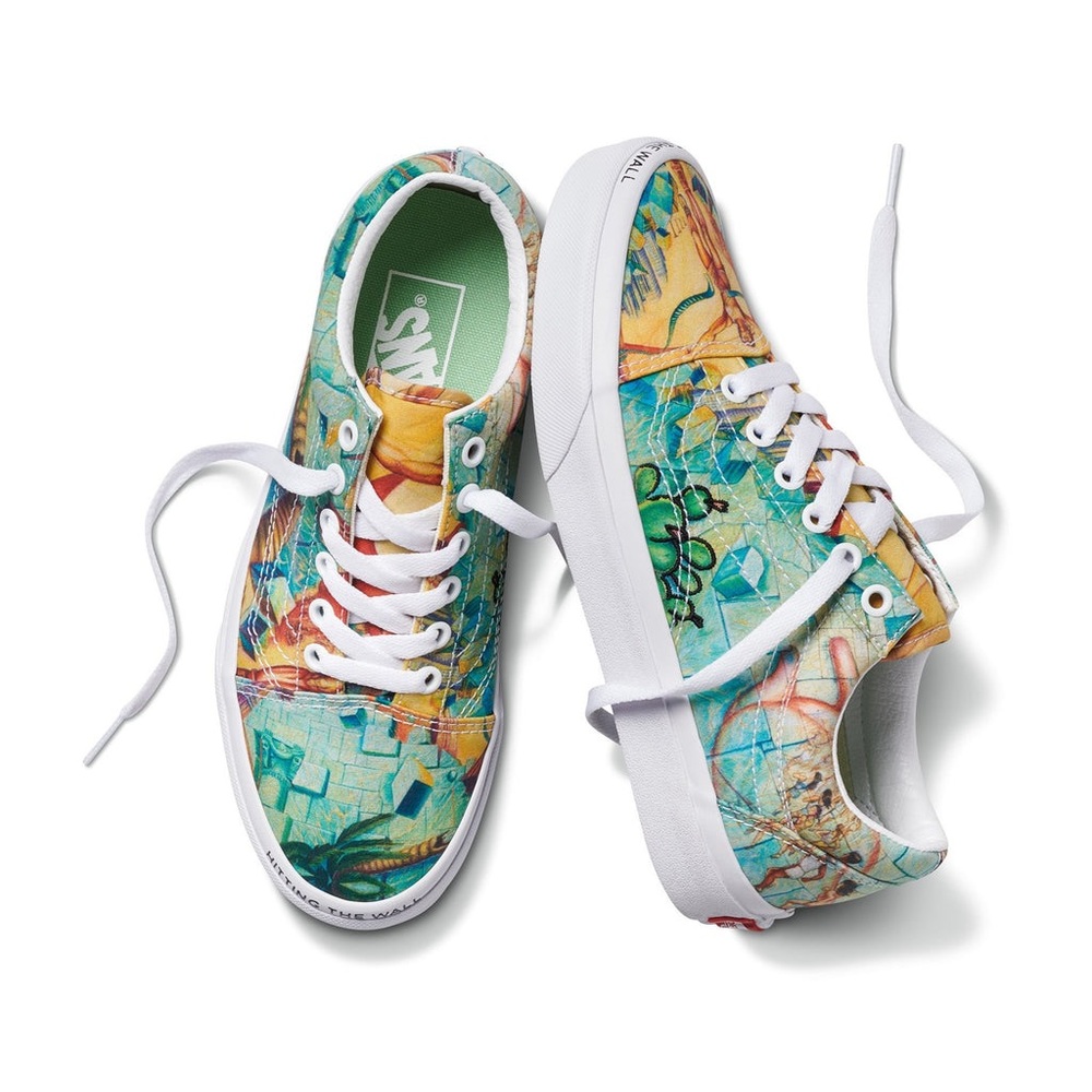 *NWOB* Vans X MOCA Judith F. Baca Old Skool Sneakers Sz Men 4 / Women 5.5
